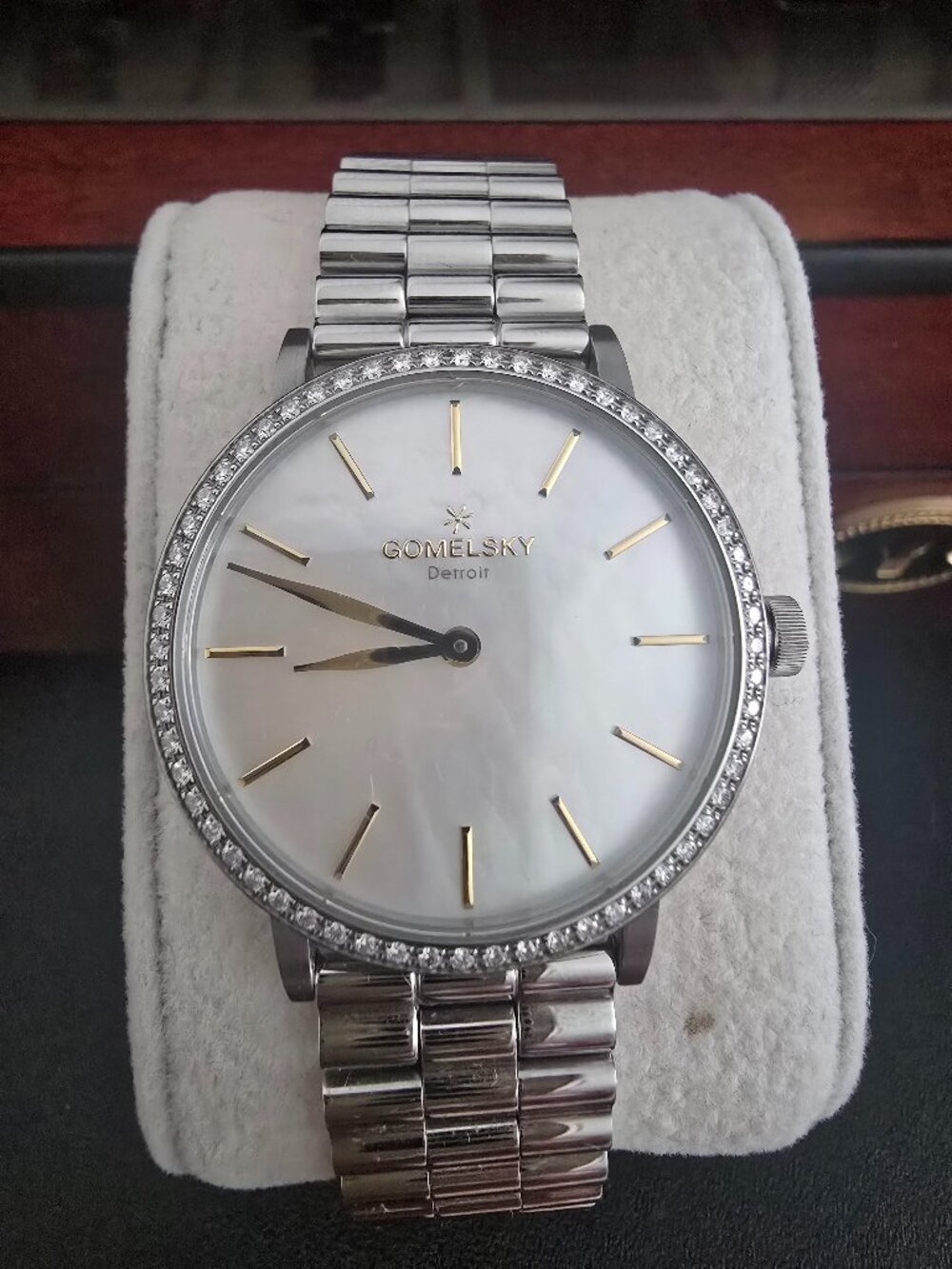 Gomelsky MOP Diamond Agnes Watch (Gomelsky by Shinola) Brand New Never Worn
